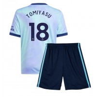 Arsenal Takehiro Tomiyasu #18 Replica Third Minikit 2024-25 Short Sleeve (+ pants)